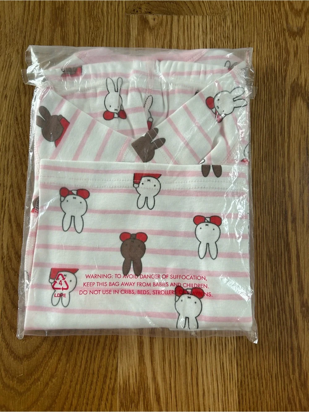 Hanna Andersson Miffy Short John Pajama Set